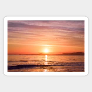 Dreamy Ocean Sunset Sticker